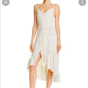 Rails Frida Dress in White Speckled, Size Medium